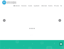 Tablet Screenshot of iaia.org.ar